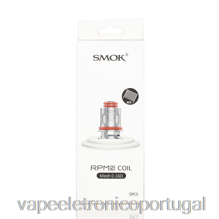 Vape Eletrônico Smok Rpm 2 Bobinas De Reposição 0,6ohm Rpm 2 Bobinas Dc Mtl